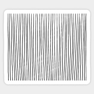 Black stripes Sticker